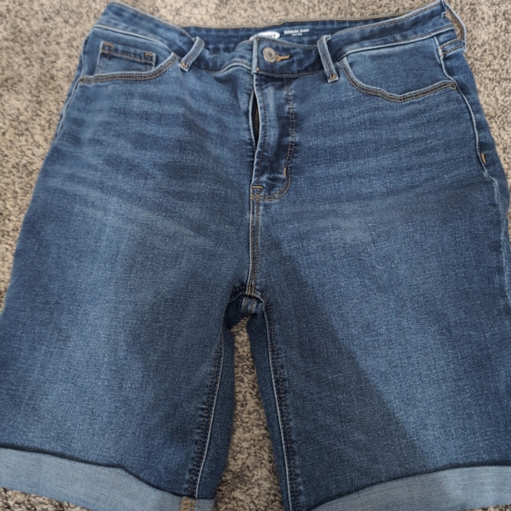 Stylish Blue Denim Shorts